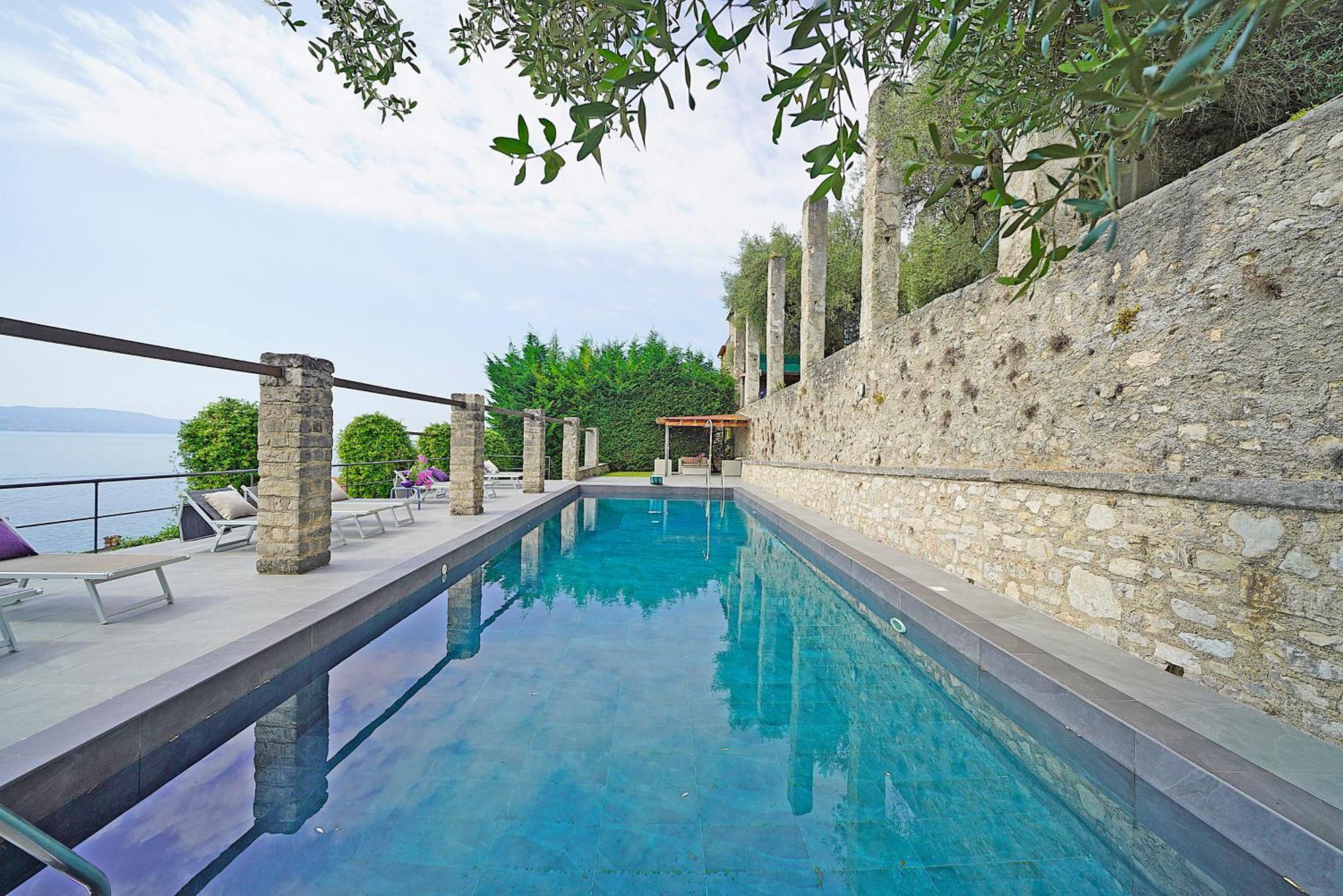 Villa Rachele: Stunning Luxury Villa In Centre Gargnano With Private Pool And Breathtaking Views Exterior foto